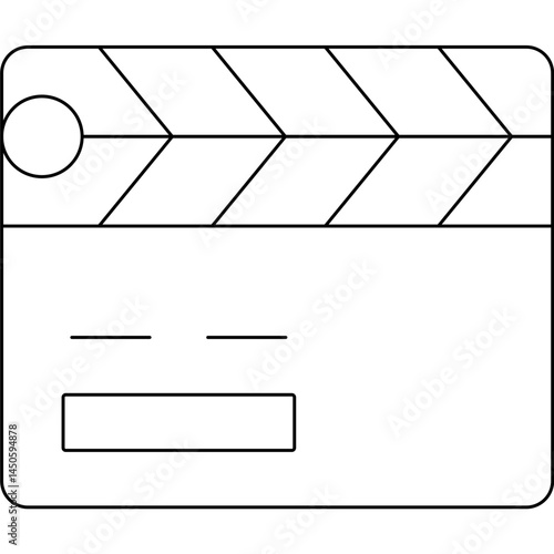 Media icon single vector illustration