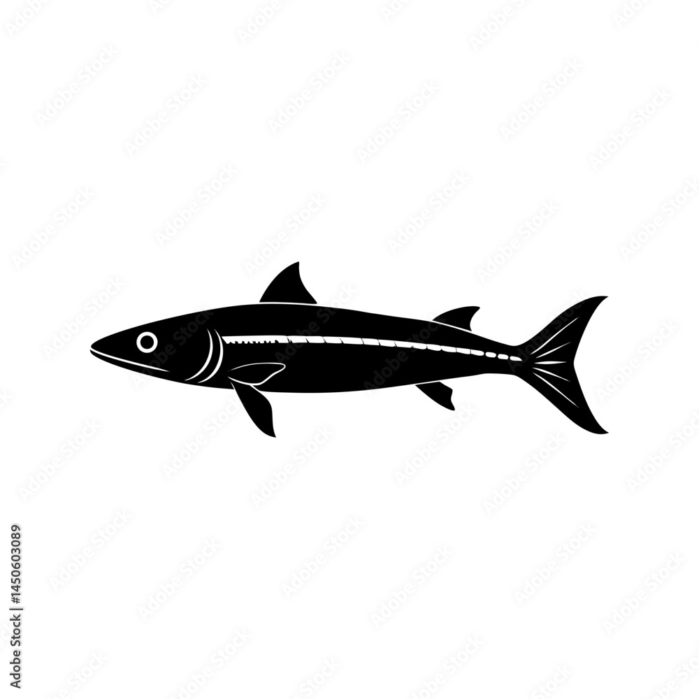 barracuda vector silhouette barracuda vector silhouette