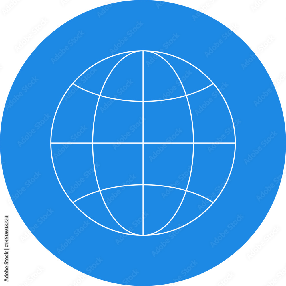 Globe icon single vector illustration Globe icon single vector illustration