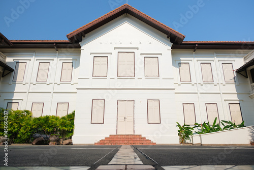 The Old City Hall Building in Chiang Mai Province, Thailand.