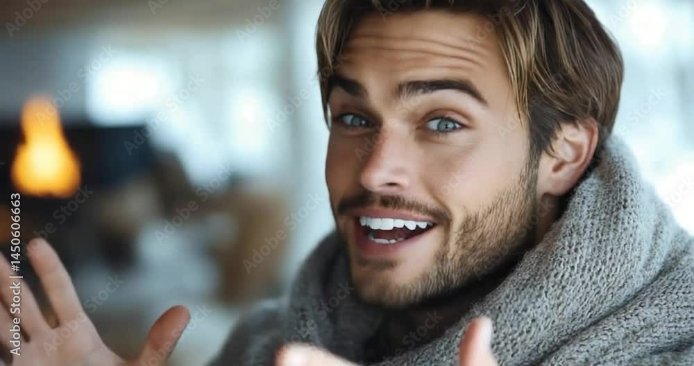 Smiling man portrait Smiling man portrait