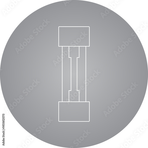 Electrode icon single vector illustration