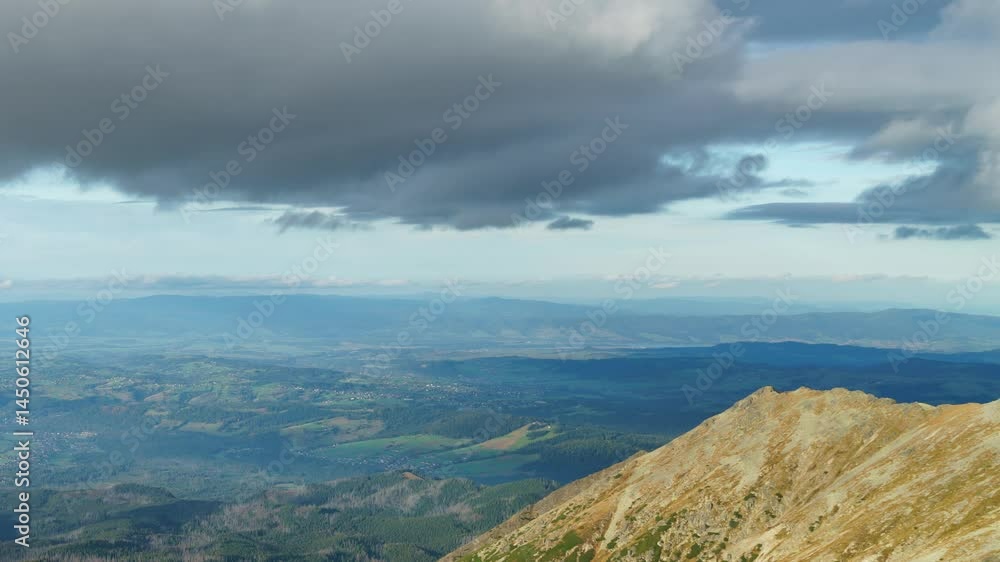 Tatra Mountains Scenic Summer Day Timelapse - Poland Slovakia Tatra Mountains Scenic Summer Day Timelapse - Poland Slovakia