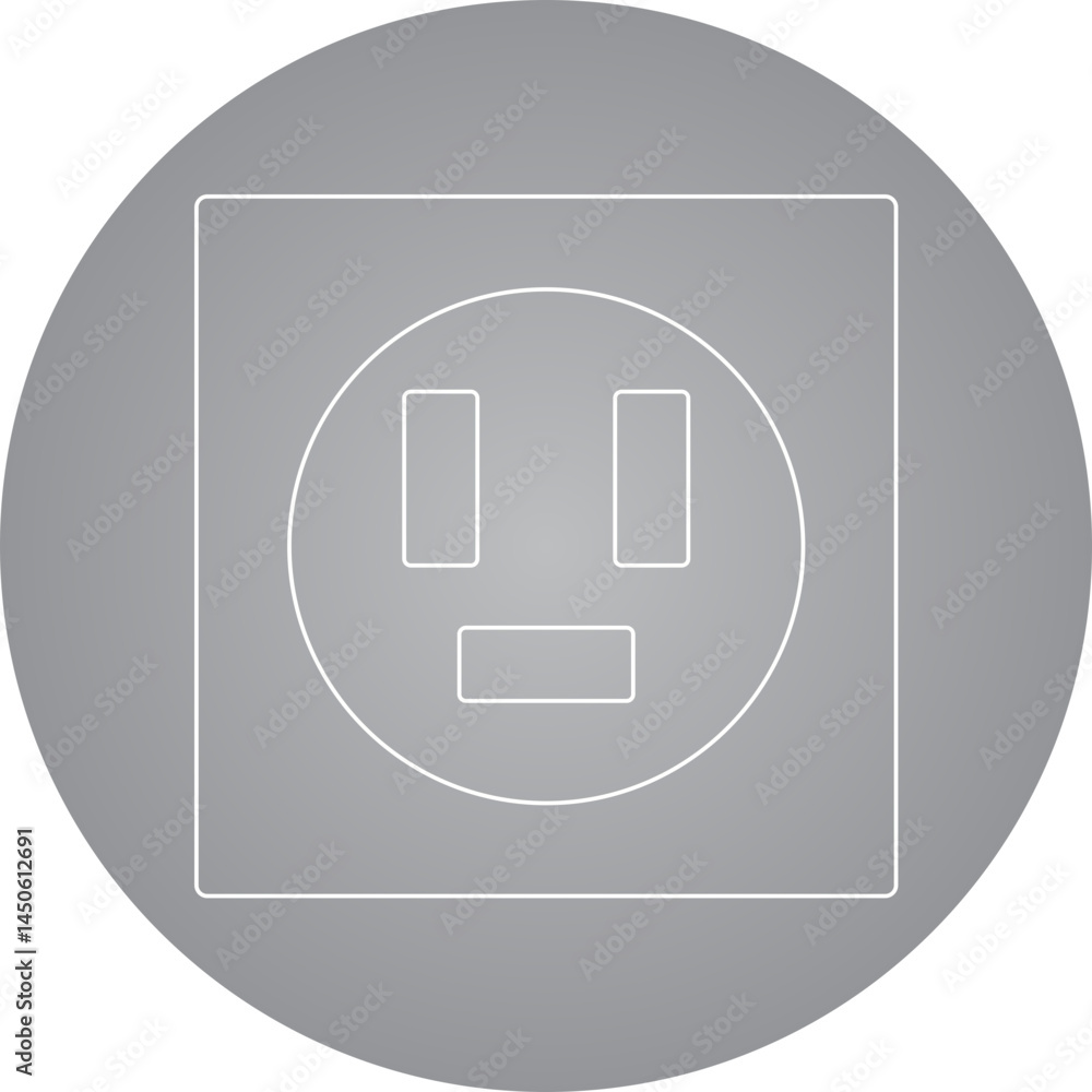 Switch 1 icon single vector illustration Switch 1 icon single vector illustration