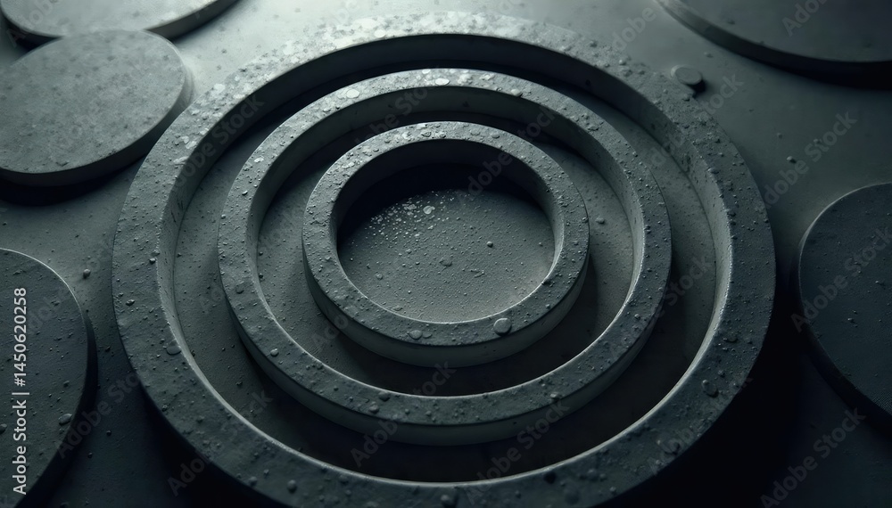 Subtle grayscale gradient forming concentric circles and squares, minimal, elegant, subtle Subtle grayscale gradient forming concentric circles and squares, minimal, elegant, subtle