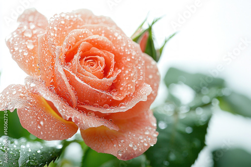 A beautiful close-up of a r...
