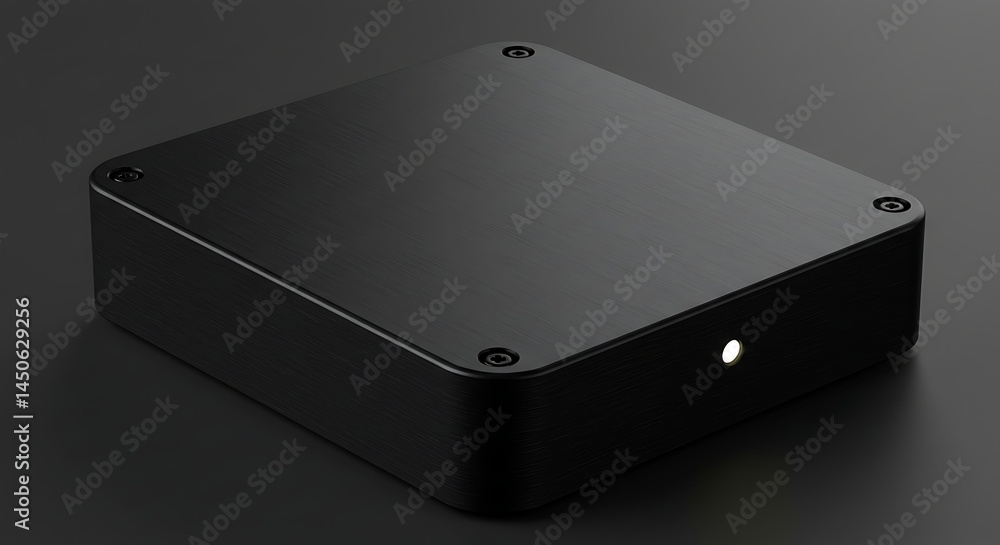 Sleek Black Mini PC: Compact & Powerful Desktop Solution Sleek Black Mini PC: Compact & Powerful Desktop Solution