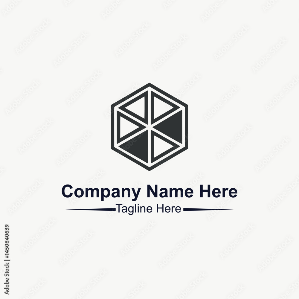 Geometric logo Geometric logo