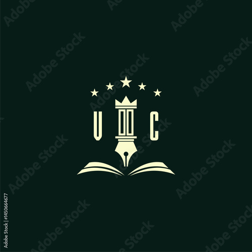 initials design modern legal attorney law firm lawyer advocate consultancy business logo vector
