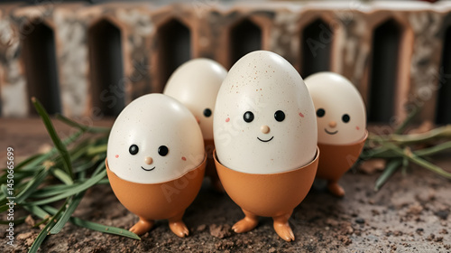 Tapety artystyczne Eggheads