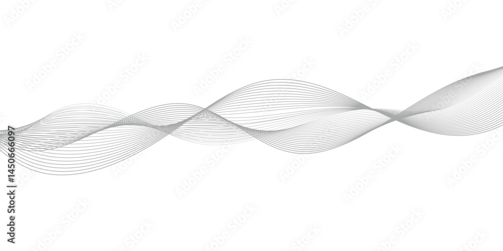 abstract Grey wave line background on white background. abstract Grey wave line background on white background.