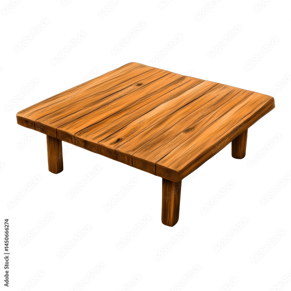 Elegant handcrafted small wooden table with a smooth polished surface and sturdy four-legged design, ideal for home decor and coffee table use Elegant handcrafted small wooden table with a smooth polished surface and sturdy four-legged design, ideal for home decor and coffee table use