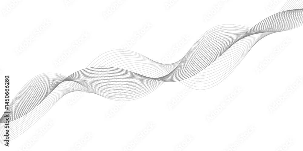 abstract Grey wave line background on white background. abstract Grey wave line background on white background.