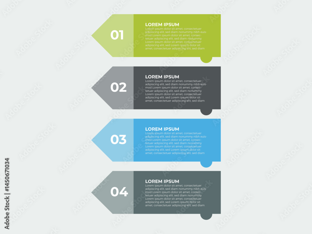 Vector infographic template with 3D paper label, integrated circles. Business concept with 4 options. For content, diagram, flowchart, steps, parts, timeline infographics, workflow, chart. Vector infographic template with 3D paper label, integrated circles. Business concept with 4 options. For content, diagram, flowchart, steps, parts, timeline infographics, workflow, chart.