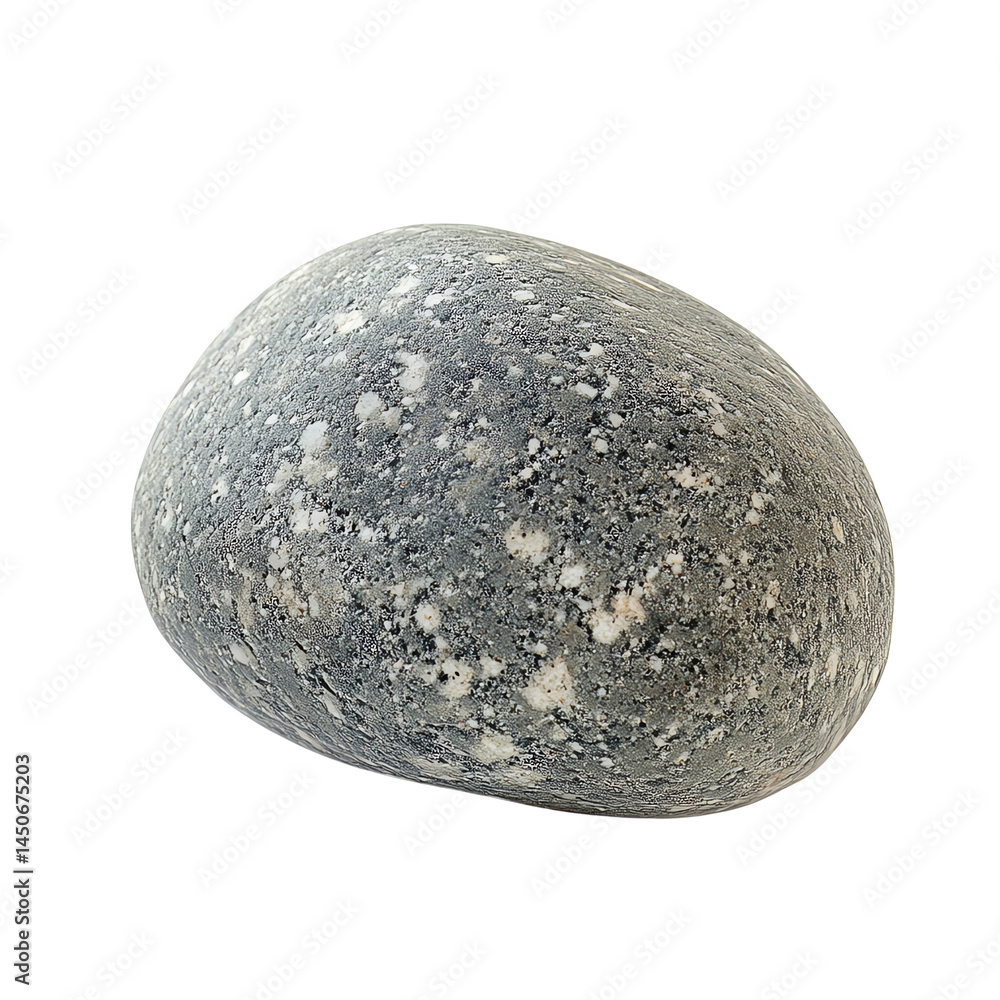 Stone, white isolate background Stone, white isolate background