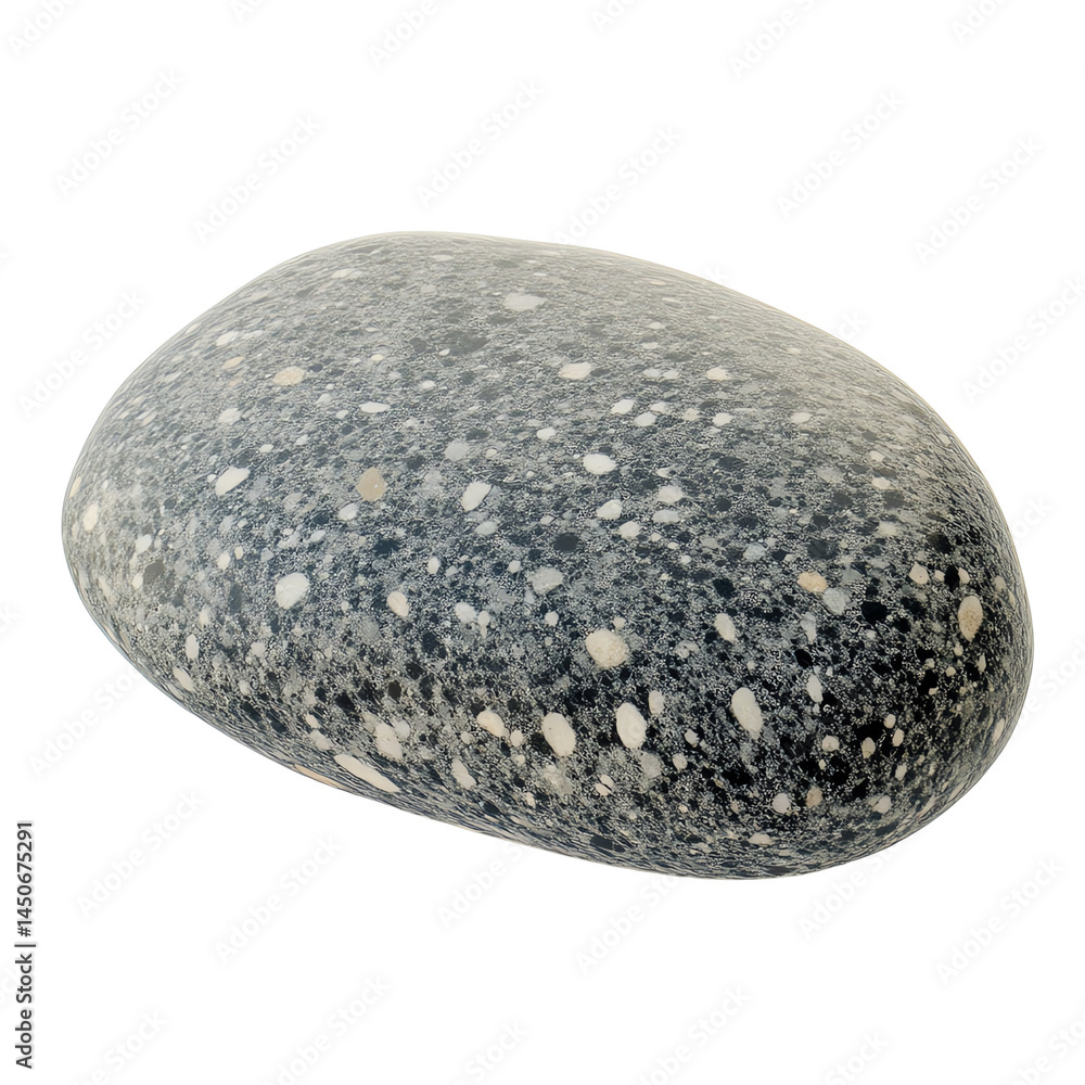 Stone, white isolate background Stone, white isolate background