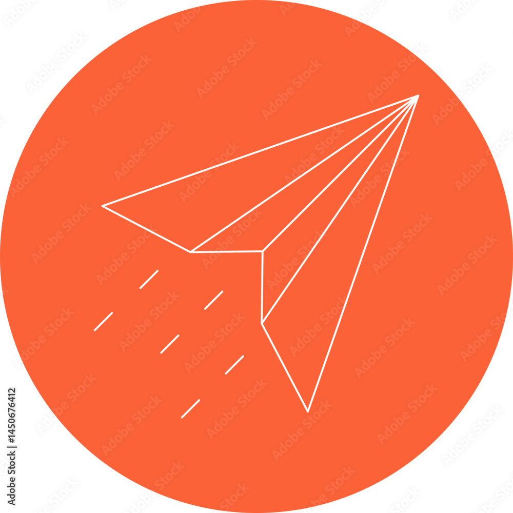 Paperplane icon single vector illustration Paperplane icon single vector illustration