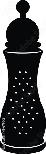 white peppercorn silhouette vector illustration