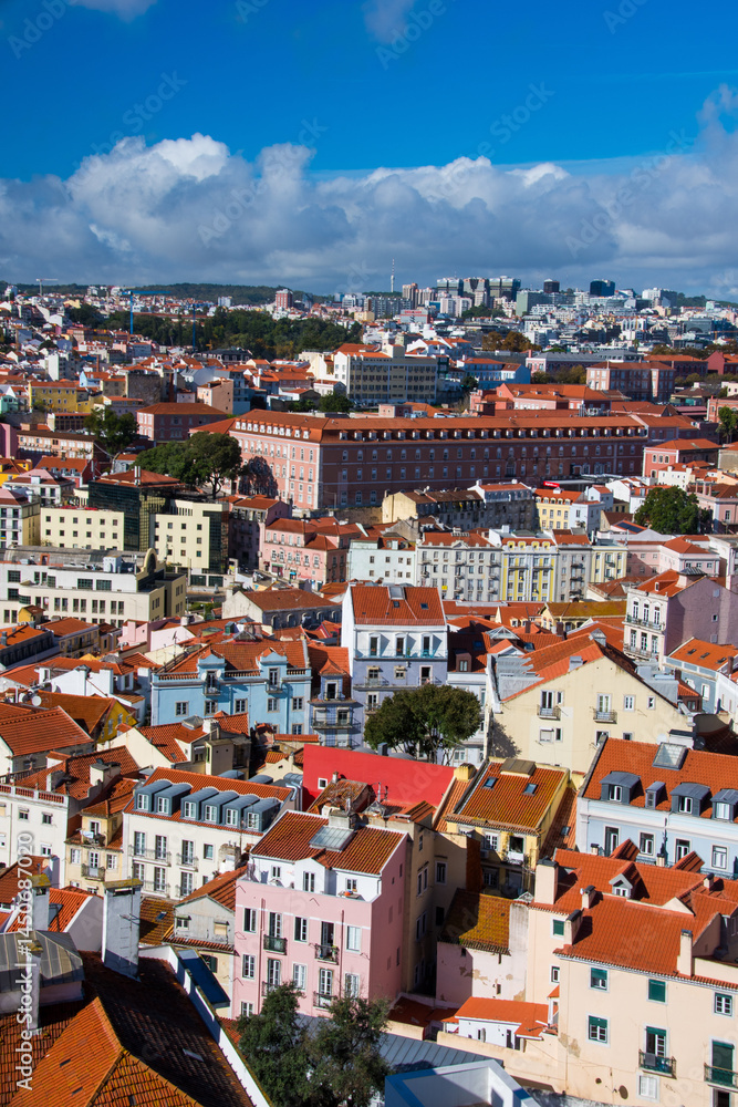 view of the city of lisbon view of the city of lisbon