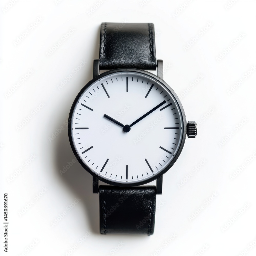 high-resolution image of a wristwatch placed on a clean white background 1 high-resolution image of a wristwatch placed on a clean white background 1