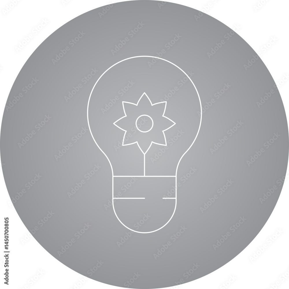 Bulb icon single vector illustration Bulb icon single vector illustration