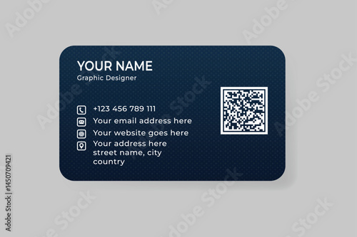 Luxury modern business card Design template
