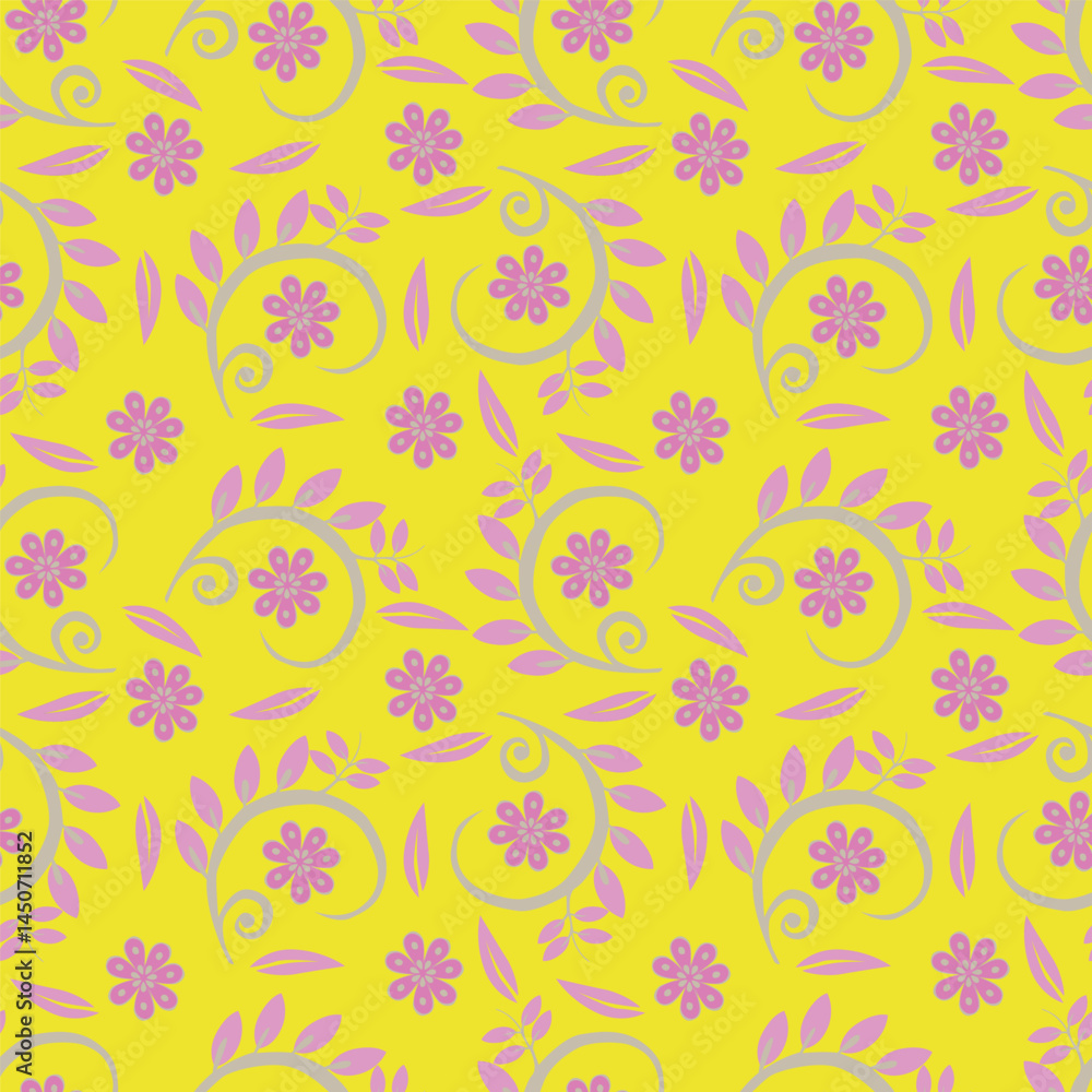 Seamless floral pattern, liberty ditsy print with small hand drawn flowers. Delicate botanical design in country motif: tiny simple flowers, leaves, mini bouquets in abstract. Vector illustration. Seamless floral pattern, liberty ditsy print with small hand drawn flowers. Delicate botanical design in country motif: tiny simple flowers, leaves, mini bouquets in abstract. Vector illustration.