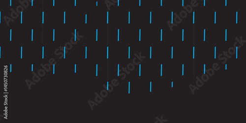 Abstract blue technology background with glowing light spots on faber optics creates a digital internet design