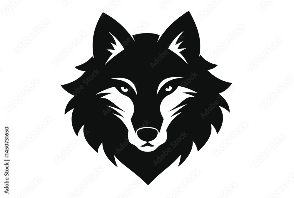 wolf head vector wolf head vector