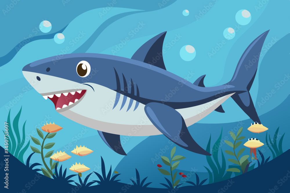 Shark in the sea Shark in the sea