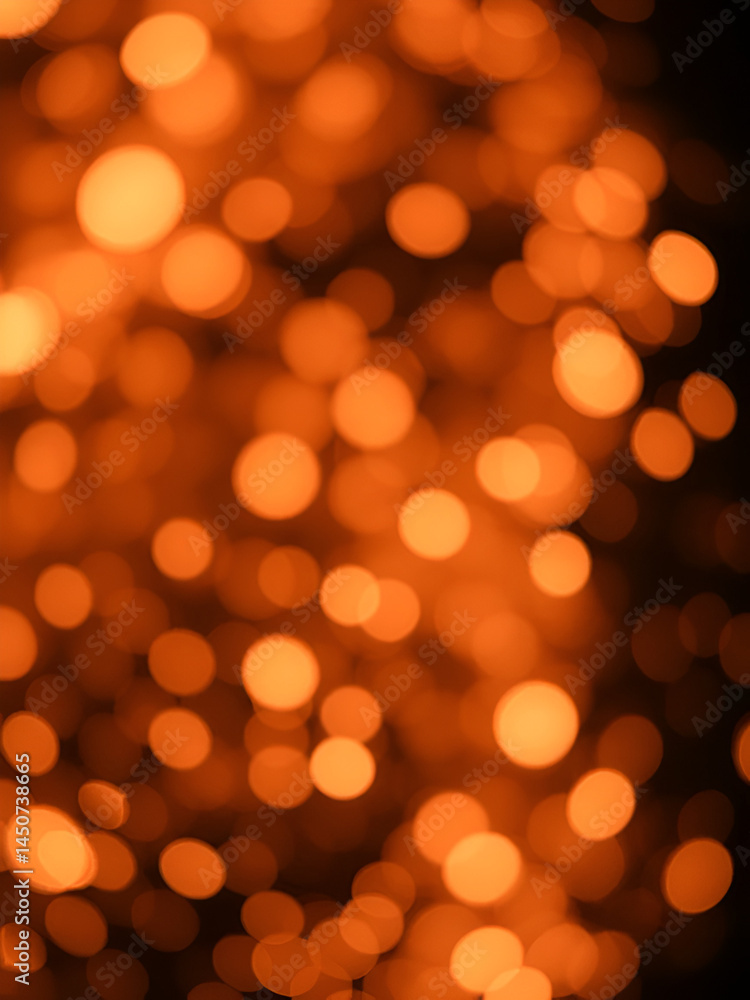 Obraz premium Abstract particle lights black background