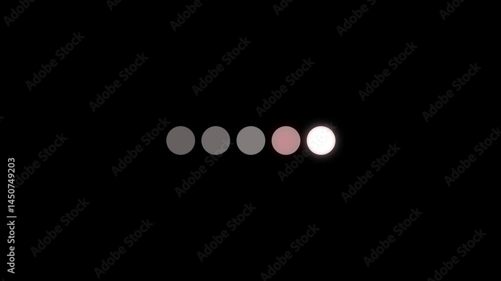 loading 6 dots Animation loading bar. loading 6 dots Animation loading bar.