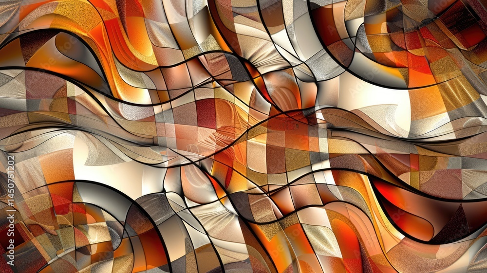 Explore this vibrant abstract digital art featuring complex patterns and dynamic shapes. The interplay of color and texture creates a captivating visual experience. Explore this vibrant abstract digital art featuring complex patterns and dynamic shapes. The interplay of color and texture creates a captivating visual experience.