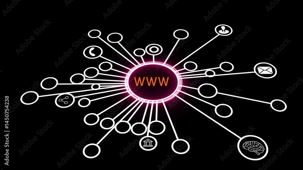 Internet http address icon isolated. Modern flat globe sign. Trendy vector network www symbol for web site design, button to mobile app. Globe internet line icon.