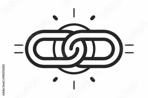 Broken Chain Link Connection