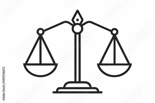 Weighing Scale Balance Icon