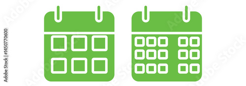 Calendar icon set. Calendar symbol. calendar vector icon 2