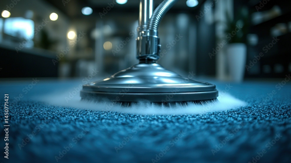 Cleaning carpet with professional machine Cleaning carpet with professional machine