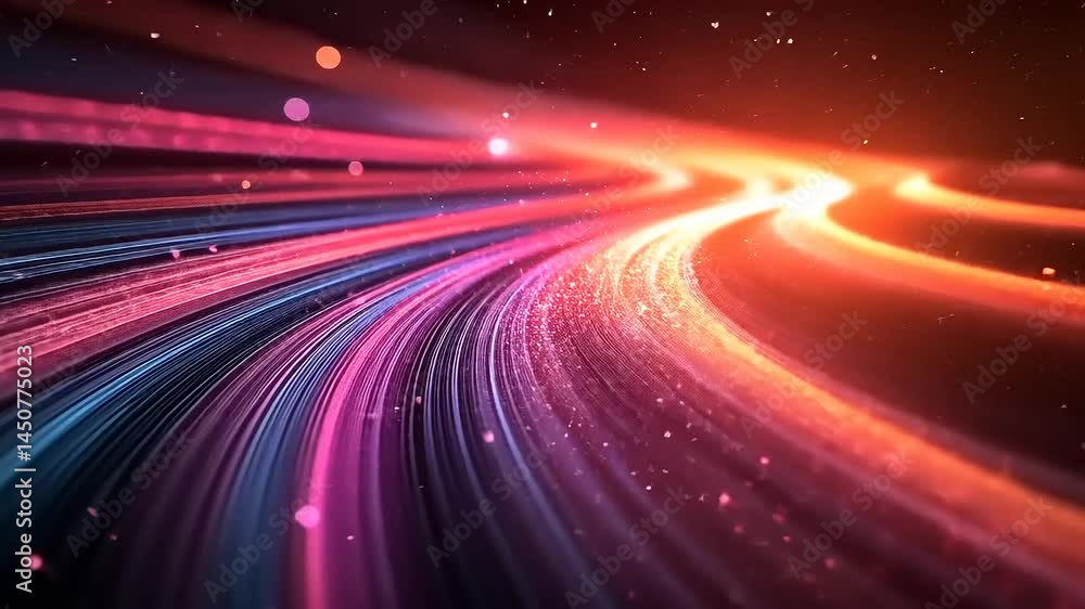 Abstract vibrant glowing energetic lines Abstract vibrant glowing energetic lines