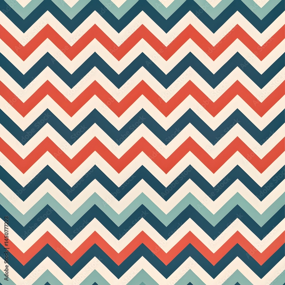 Chevron Pattern, Zigzag Stripes, Geometric Design Chevron Pattern, Zigzag Stripes, Geometric Design