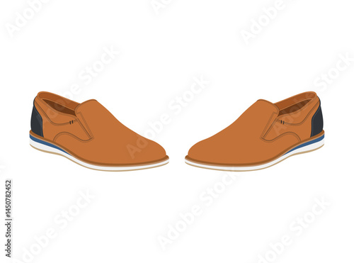Vector loafer design, Shoe sketch, Sneakers vector, Shoes outline illustration, vector drawing. Shoe isolated on white background, vector illustration Loafer, Shoes clipart, Pair of shoes.