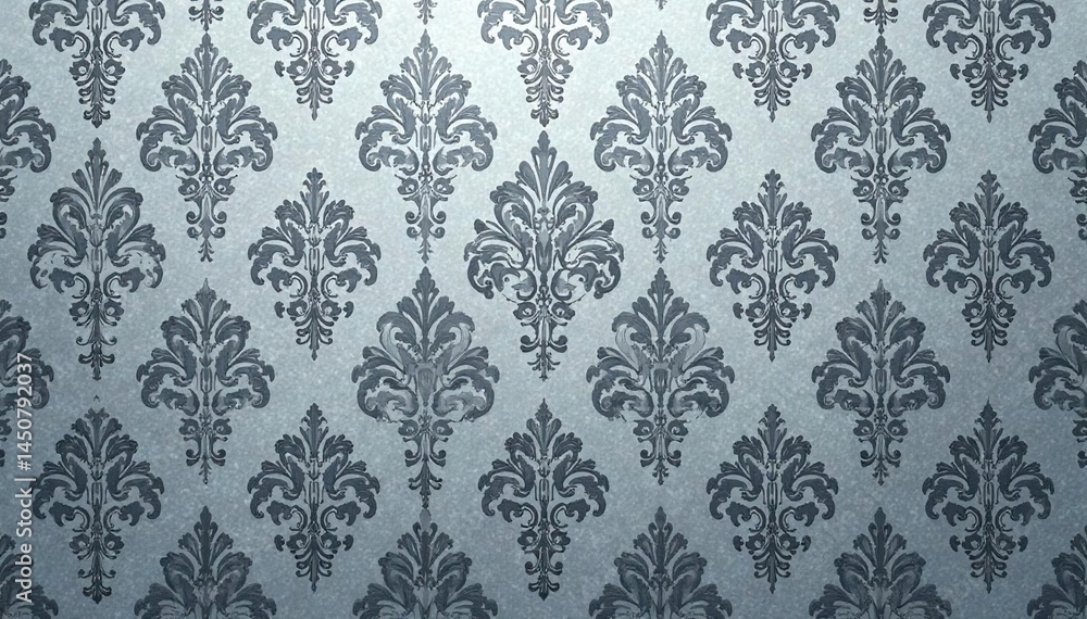 Subtle gray damask pattern with a subtle embossed effect , minimal, background, silver Subtle gray damask pattern with a subtle embossed effect , minimal, background, silver