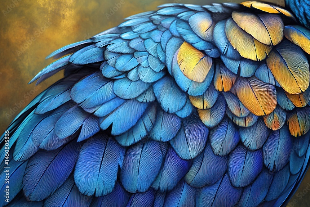 Fototapeta premium Blue Parrot Close-Up