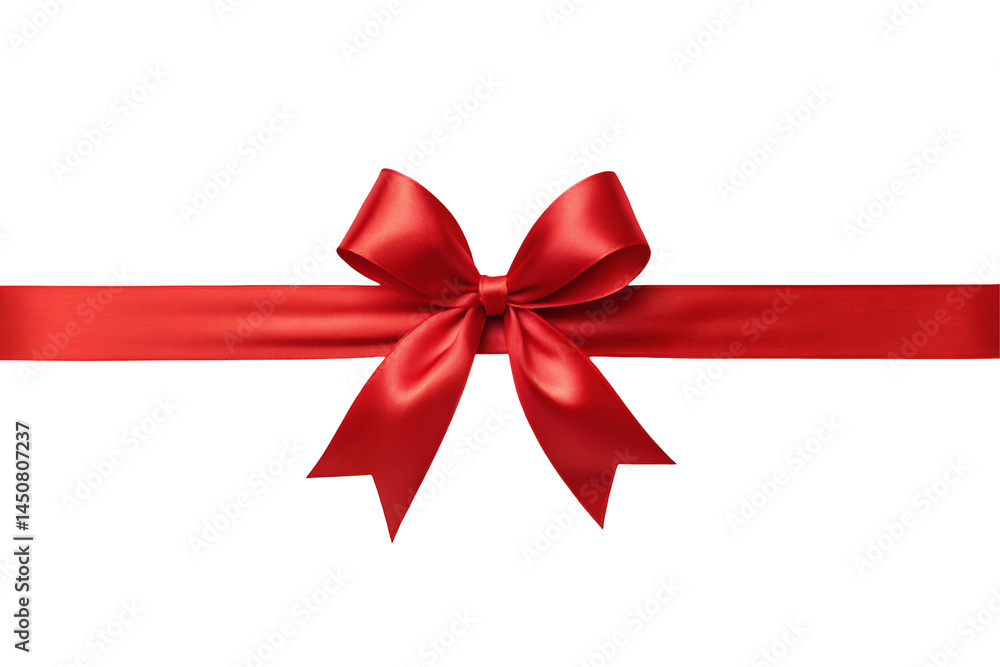 red bow on white background red bow on white background