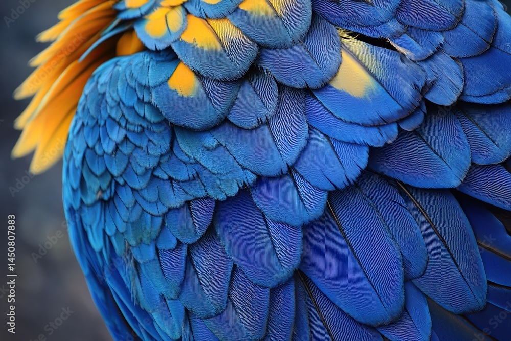 Fototapeta premium Blue Parrot Close-Up