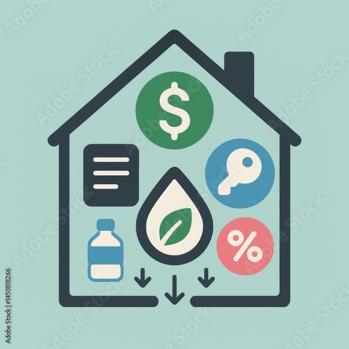 Home expenses including water, electricity, mortgage and interest rates are decreasing thanks to eco-friendly, sustainable lifestyle changes and financial planning