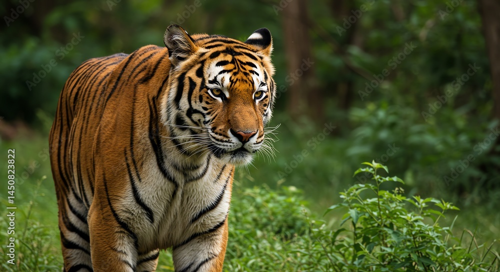 Obraz premium Tiger in Forest