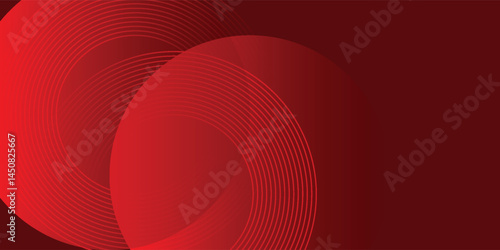 Red abstract background. Dynamic shapes composition modern arts vector eps10