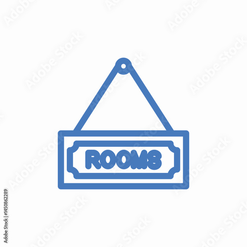 available rooms sign icon sign vector