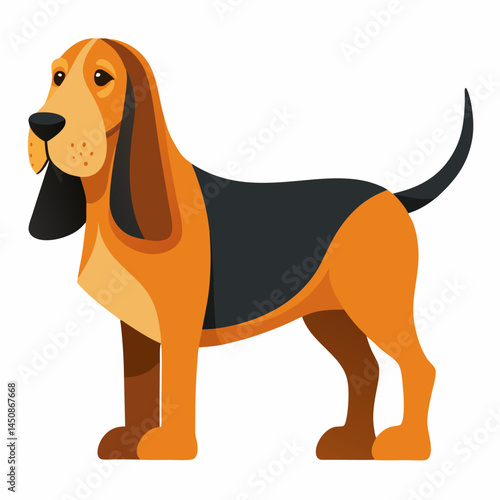 Minimal Bloodhound Vector on White